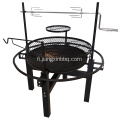 Outdoor BBQ Grill Rotisserie kanssa